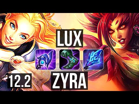 LUX & Maokai vs ZYRA & Zeri (SUP) | Rank 1 Lux, 11/3/16, Rank 26 | JP Grandmaster | 12.2