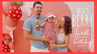 BABY'S FIRST BIRTHDAY PARTY!! | ARIA IS ONE!!