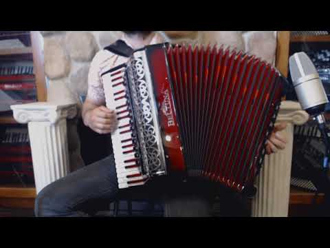 BELTPREVRB - Raspberry Beltuna Prestige V Slender Piano Accordion LMMMH 41 120 $10999