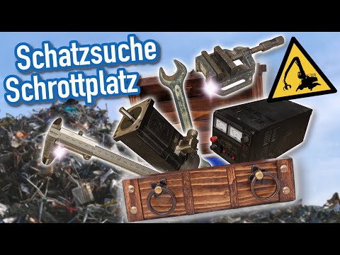 Günstiges Material vom Schrottplatz? | Material zum Basteln vom Schrott | Schrottplatz Schätze