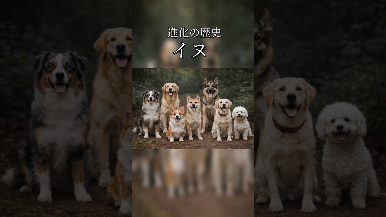 【予告】1月に『２冊』無料で図鑑PDFを配布します🎁そのうちの１冊は、『イヌの進化』図鑑です🐕️1/1にダウンロードリンクを貼るので、お楽しみに🎉🎉#進化 #犬のいる暮らし #犬 #イヌスタグラム