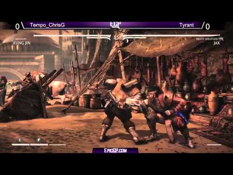Tempo_ChrisG (KJ) vs Hitbox_Tyrant (Jax) - MKX