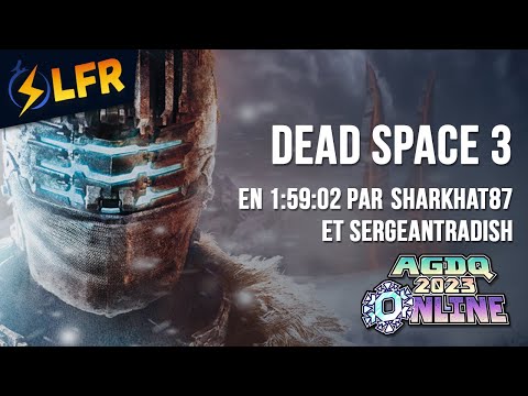Dead Space 3 en 1:59:02 (Any% Coop + Awakened DLC) [AGDQ2023]