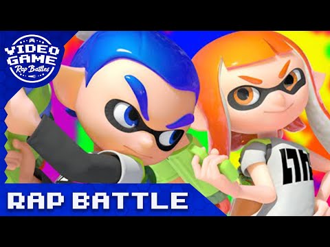 Splatoon Rap Battle (Shooter vs. Charger vs. Roller) - Video Game Rap Battle