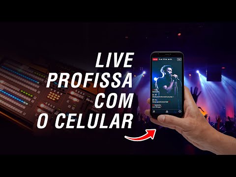 PROFESSIONAL LIVE WITH YOUR CELL PHONE (Live broadcast with your cell phone at a professional level)