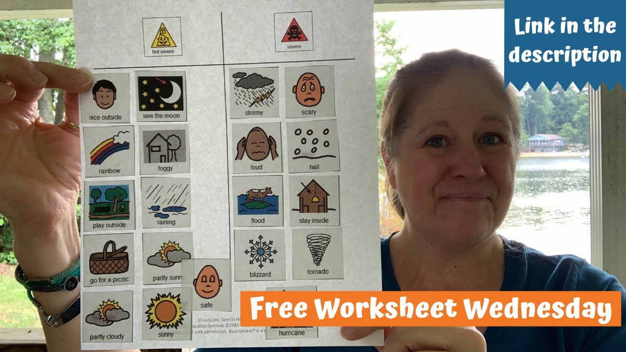 Free Worksheet Wednesday:  Severe Weather Sorting