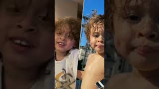 Chris brown&#39;s 3 baby mamas with their kids respectively #shorts #breezy #chrisbrown #trendingshorts