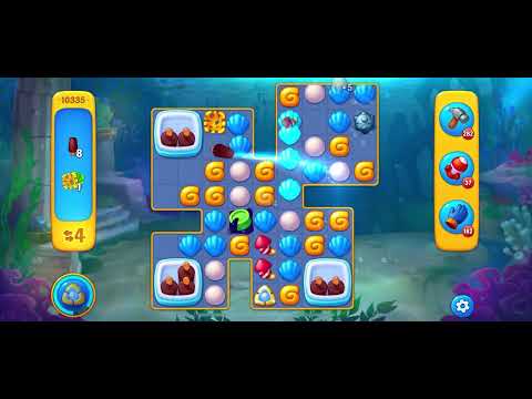 Fishdom level 10335 no boosters フィッシュダム ノーマル