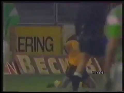 Ulf Kirsten (Dynamo Dresden) - 18/09/1985 - Cercle Brugge-BEL 3x2 Dynamo Dresden - 1 gol