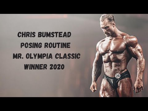 CHRIS BUMSTEAD 2020 Classic Physique MR. OLYMPIA Full Posing Routine