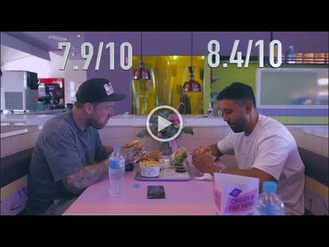 Dane Swan & Jake Barker-Daish Food Review at Royal Stacks (Hilarious)