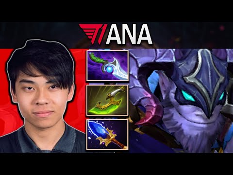 Riki Dota 2 Gameplay T1.Ana with 24 Kills and Aghanims - Diffusal