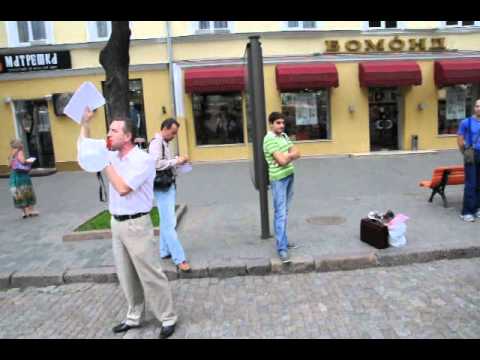 Митинг против гомосексуализма в Одессе 20 мая 2012 года