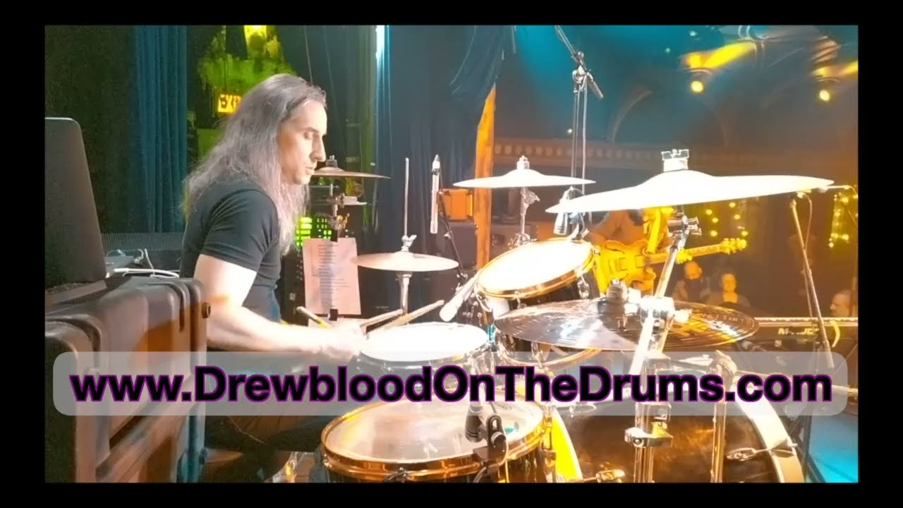 Promotional video thumbnail 1 for Drewblood on the Drums