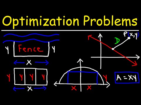 Optimization Problems - Calculus