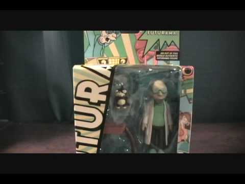 Futurama Series 7 Professor Farnsworth and Nibbler figure review