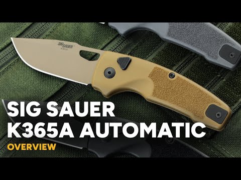 SIG Sauer K365A | Magnacut Automatic Knife - Overview