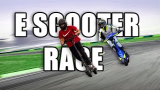 I RACED AN E SCOOTER!