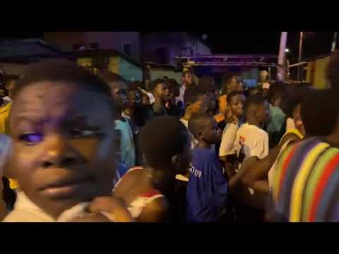 Ghana political Parade fights