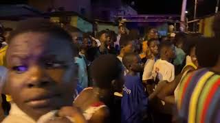 Ghana political Parade fights