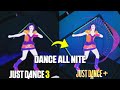 JUST DANCE COMPARISON DANCE ALL NITE JD3 X JD