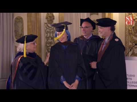 SACI 2017 MFA Commencement Ceremony - Steven Brittan & Diplomas (Part 6/7)