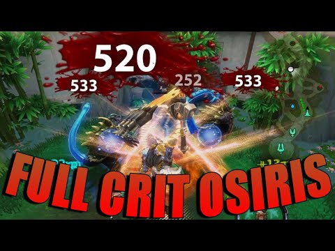 I AM A GENIUS YET AN IDIOT WITH THIS CRIT OSIRIS BUILD! - Masters Ranked Duel - SMITE