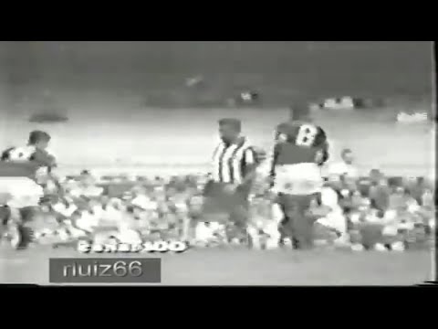 Canal 100 - Botafogo 1 x 0 Flamengo - 1965 - Último gol Garrincha pelo Botafogo FR