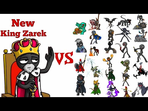 New King zarek vs all unity stick war saga