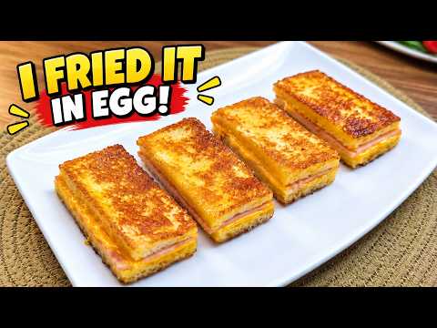 I Fried Bread in Eggs Like This – You’ll Never Want Regular Toast Again