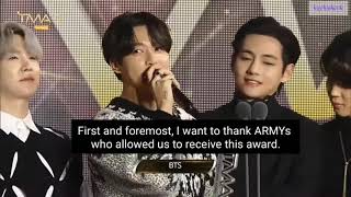Download lagu [Eng Sub] BTS' Acceptance Speeches at The Fact Music Awards 2021 (with timestamps in description) mp3