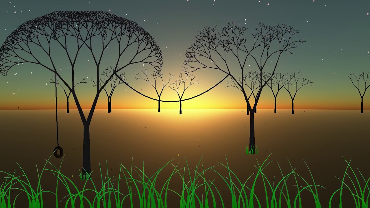 A scenic screen saver made with SFML and C++