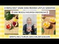 3 MENU RUMAHAN SIMPEL INI BISA JADI MENU DIET ENAK LOH BANTU AKU LOSS 23KG DALAM 6 BULAN