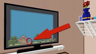 JUGANDO DENTRO DE UN TELEVISOR EN MINECRAFT | MINECRAFT MAPAS