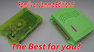 Family or Jamma Pandora's Box .. What to get for your arcade1up ?