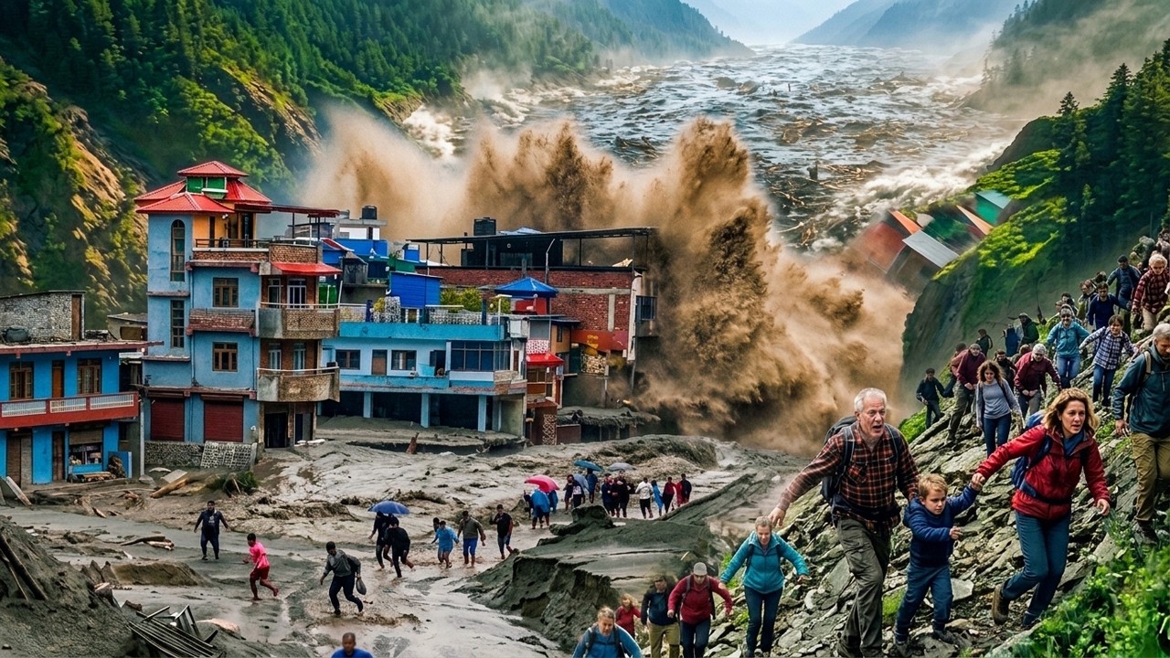 Moments Filmed Seconds Before Disaster |Incredible Moments Caught On Camera vs Natural Disasters #74