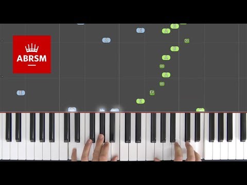 Clowns / ABRSM Piano Grade 3 2017 & 2018, C:1 / Synthesia 'live keys' tutorial