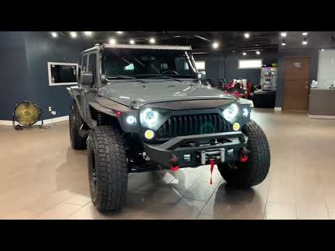 2015 Jeep Wrangler Unlimited Sport Custom Lifted 4x4 3.6L V6