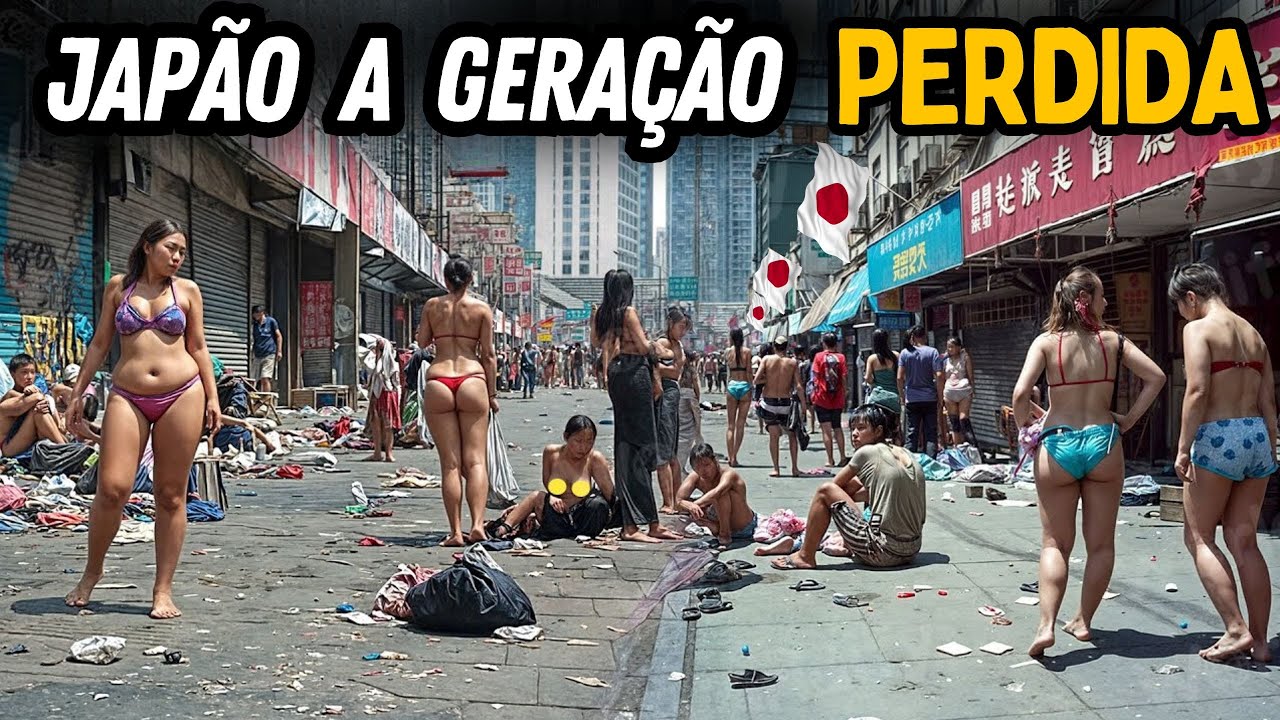 O LADO SOMBRIO DO JAPÃO   UMA GERAÇÃO PERDIDA!