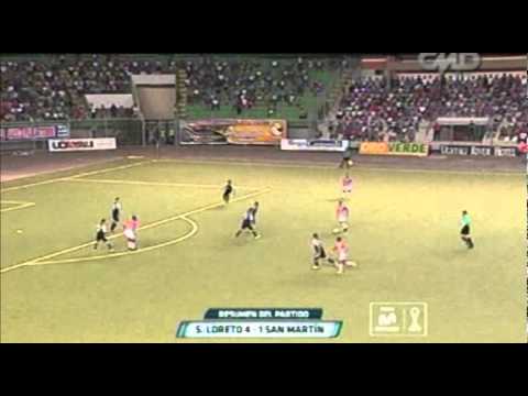 Resumen: Sport Loreto 4-1 San Martín (Torneo Apertura 2015)