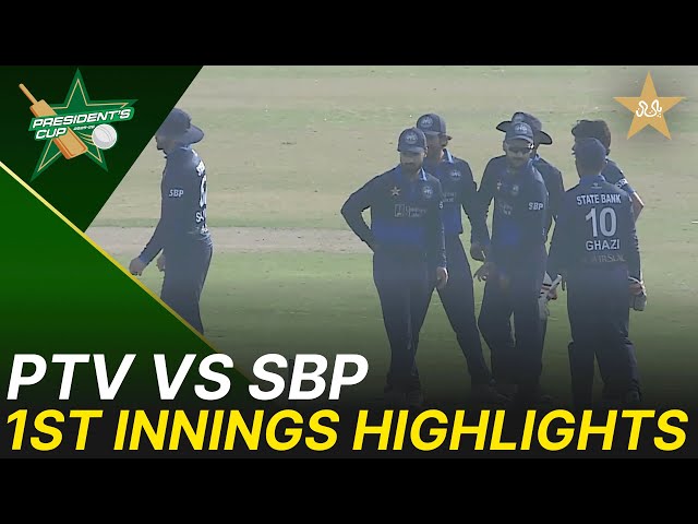 1st Innings Highlights | PTV vs SBP | President’s Cup Grade I 2025-26 | PCB | M2V1S