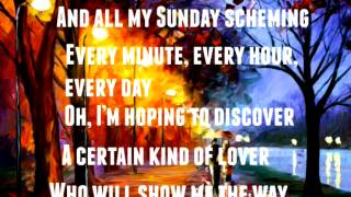 A Sunday kind of love Etta James Lyrics