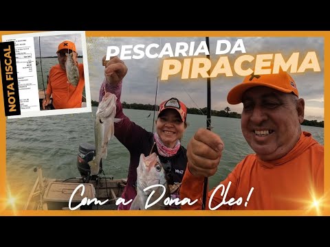👩🏻‍🤝‍👨🏼PESCARIA DA PIRACEMA COM A DONA CLEO!👩🏻‍🤝‍👨🏼