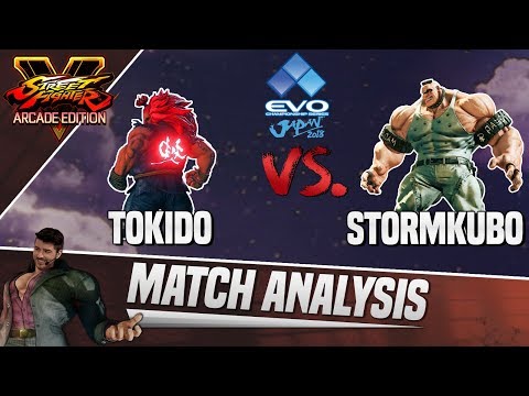 SFV AE Match Analysis: EVO Japan 2018 - Tokido vs. StormKubo