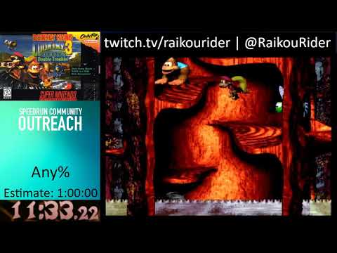 Speedrun Community Outreach - Donkey Kong Country 3: Dixie Kong's Double Trouble by raikourider