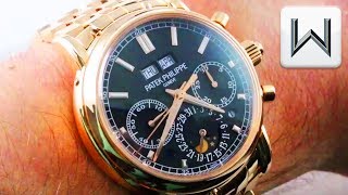 Patek Philippe 5204/1R Split Seconds Perpetual Calendar Chronograph 5204/1R-001 Watch Review