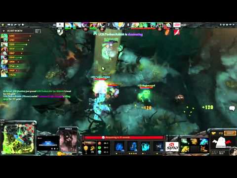 [HL]iG vs LGD cn   Game 1 (Sina Cup #2)