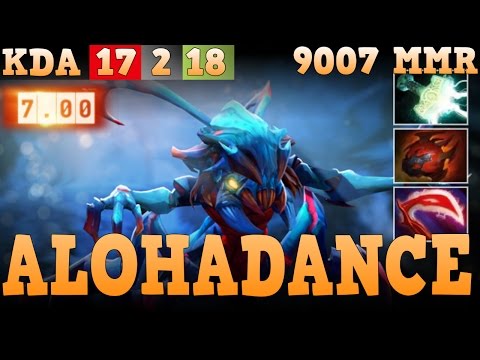 ALOHADANCE Weaver Top 1 World - 9007 MMR Dota 2