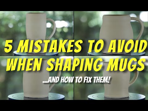 5 Mistakes to Avoid When Shaping Mugs - How to Fix Them!