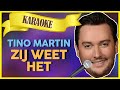 Tino Martin - Zij weet het // Sterren NL Karaoke